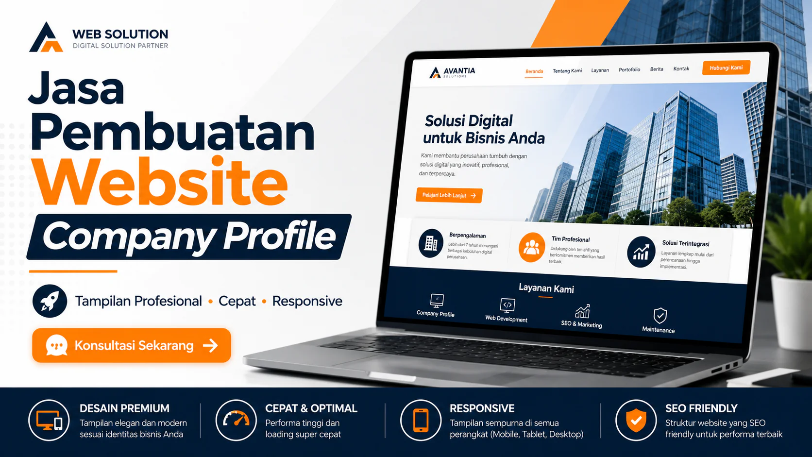 Jasa Pembuatan Website Company Profile