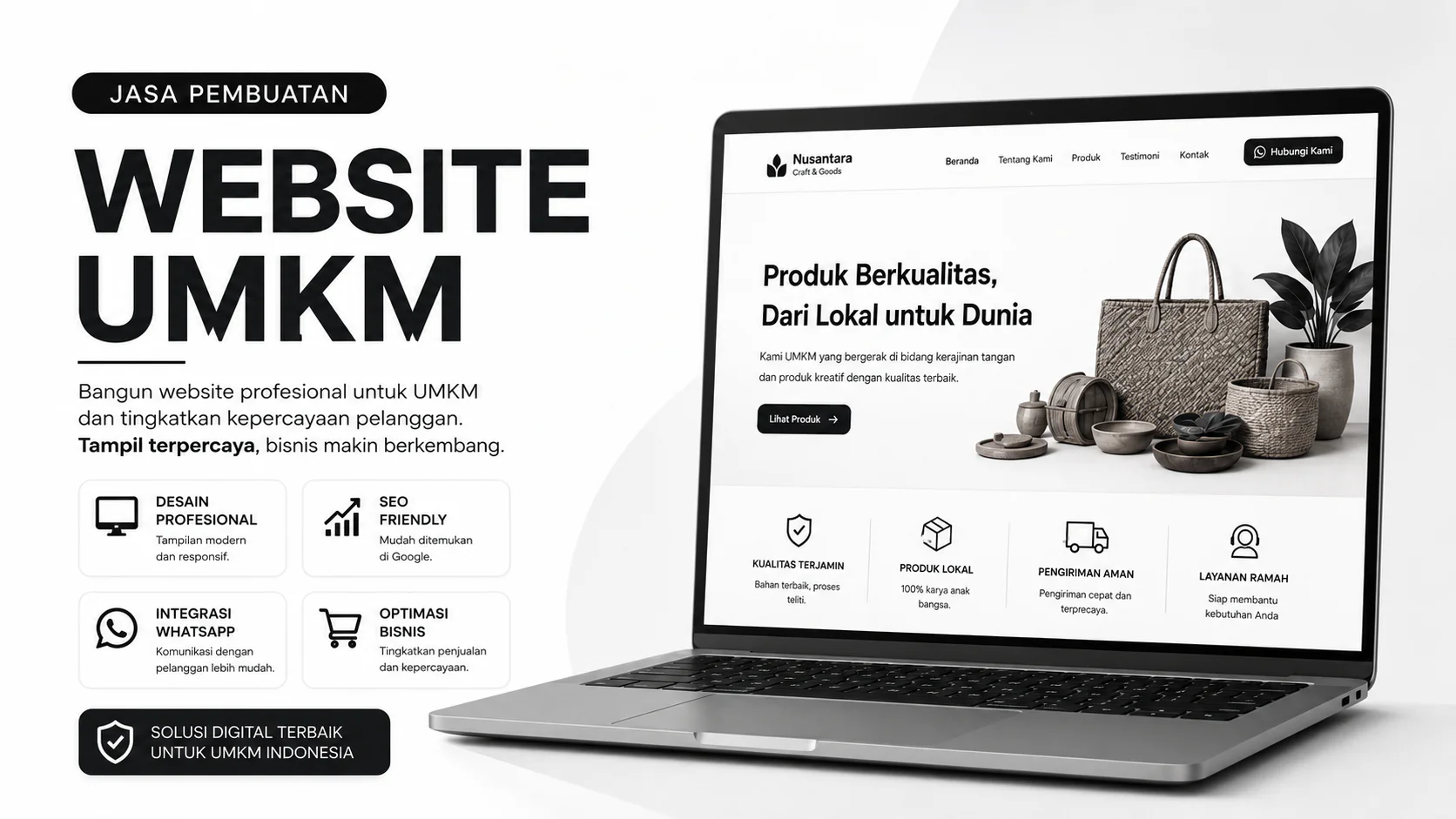 Jasa Pembuatan Website UMKM